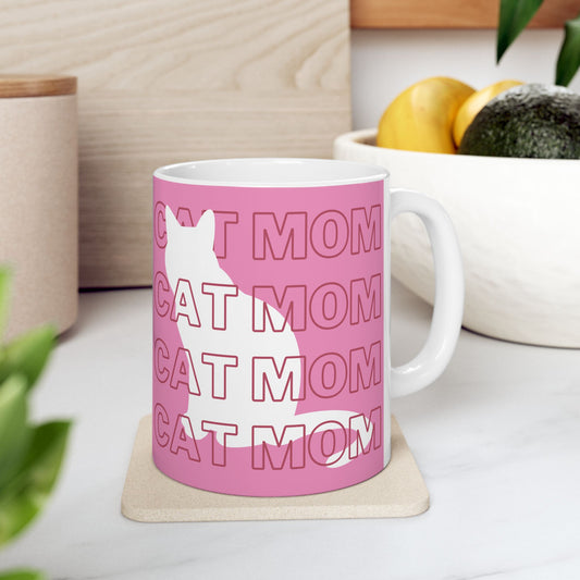 Whisker & Co. - Cat Mom Coffee Mug